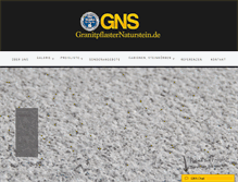Tablet Screenshot of granitpflasternaturstein.de